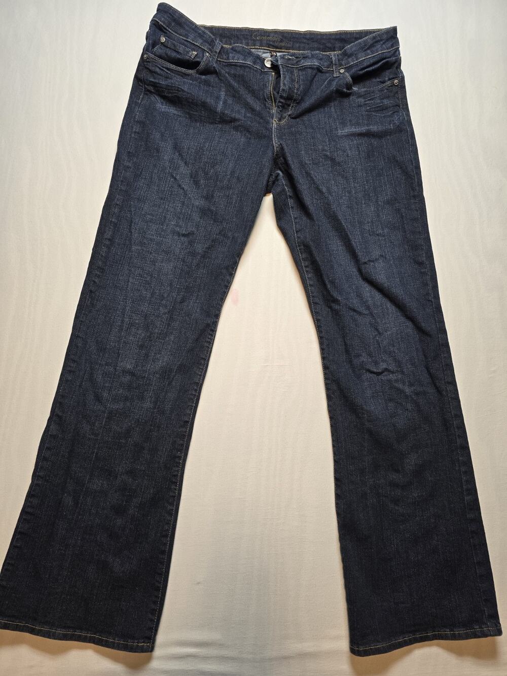 Common Genes Dark Wash Denim Jeans Size 16 Women Low/Midrise